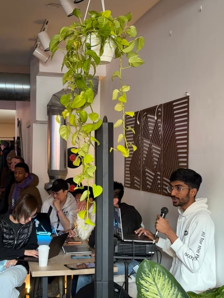Cafe Workshop Close-up - ETHDenver