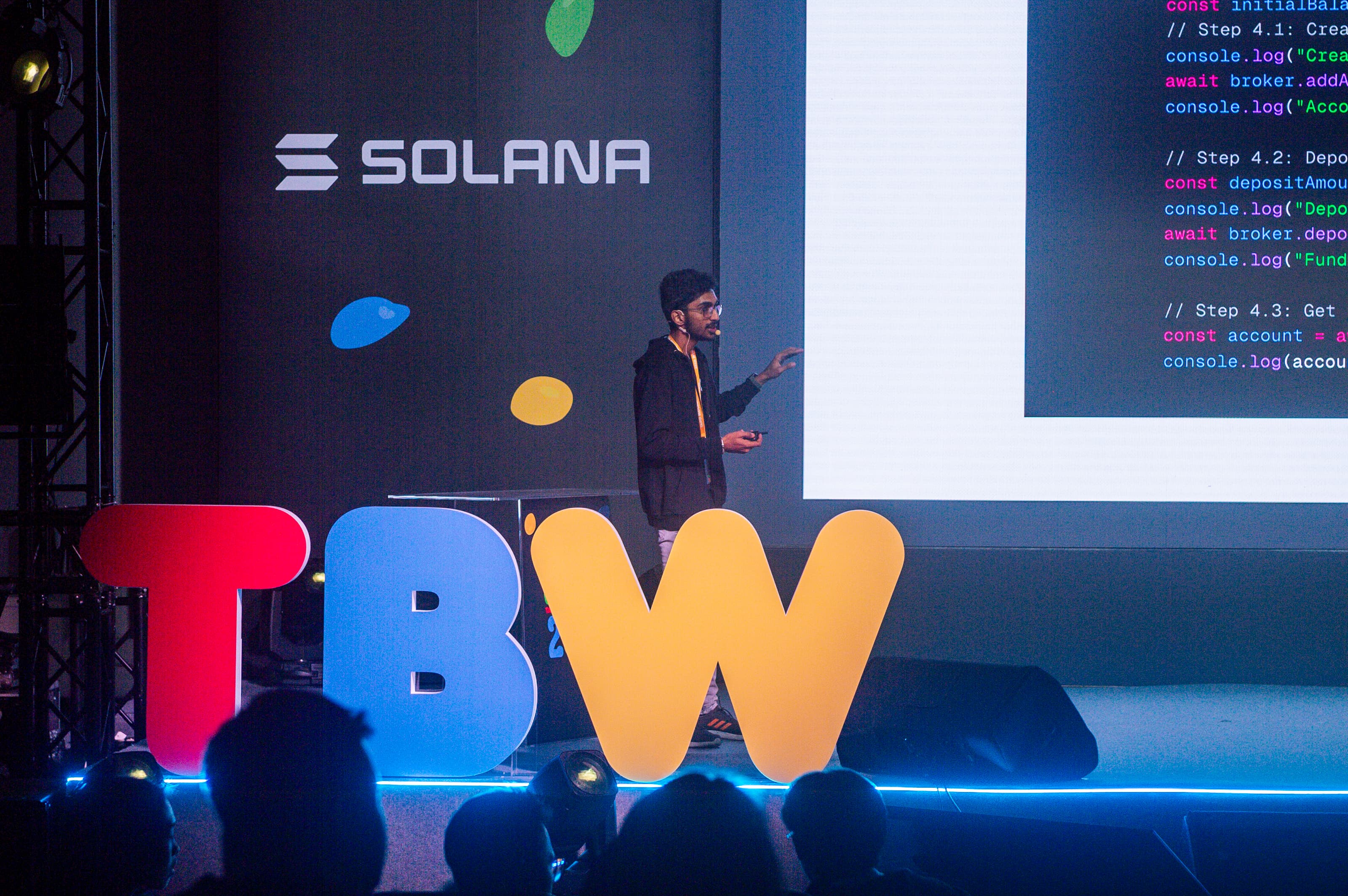 TBW Stage with Code - Taipei Blockchain Week