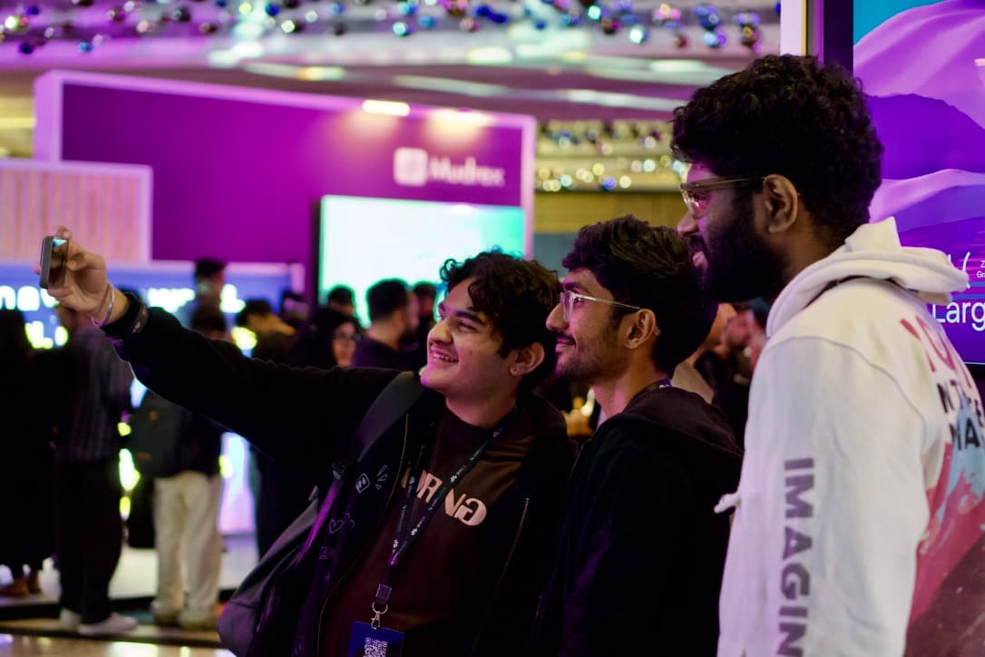 Fan Selfie - India Blockchain Week