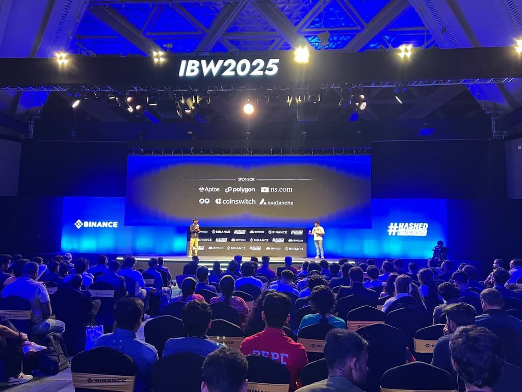 Main Stage with Sponsors - India Blockchain Week