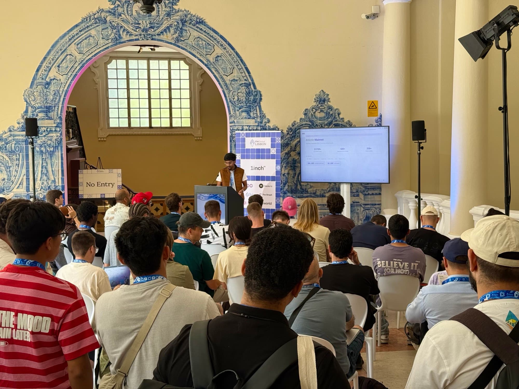 Gathin T at ETHGlobal Lisbon
